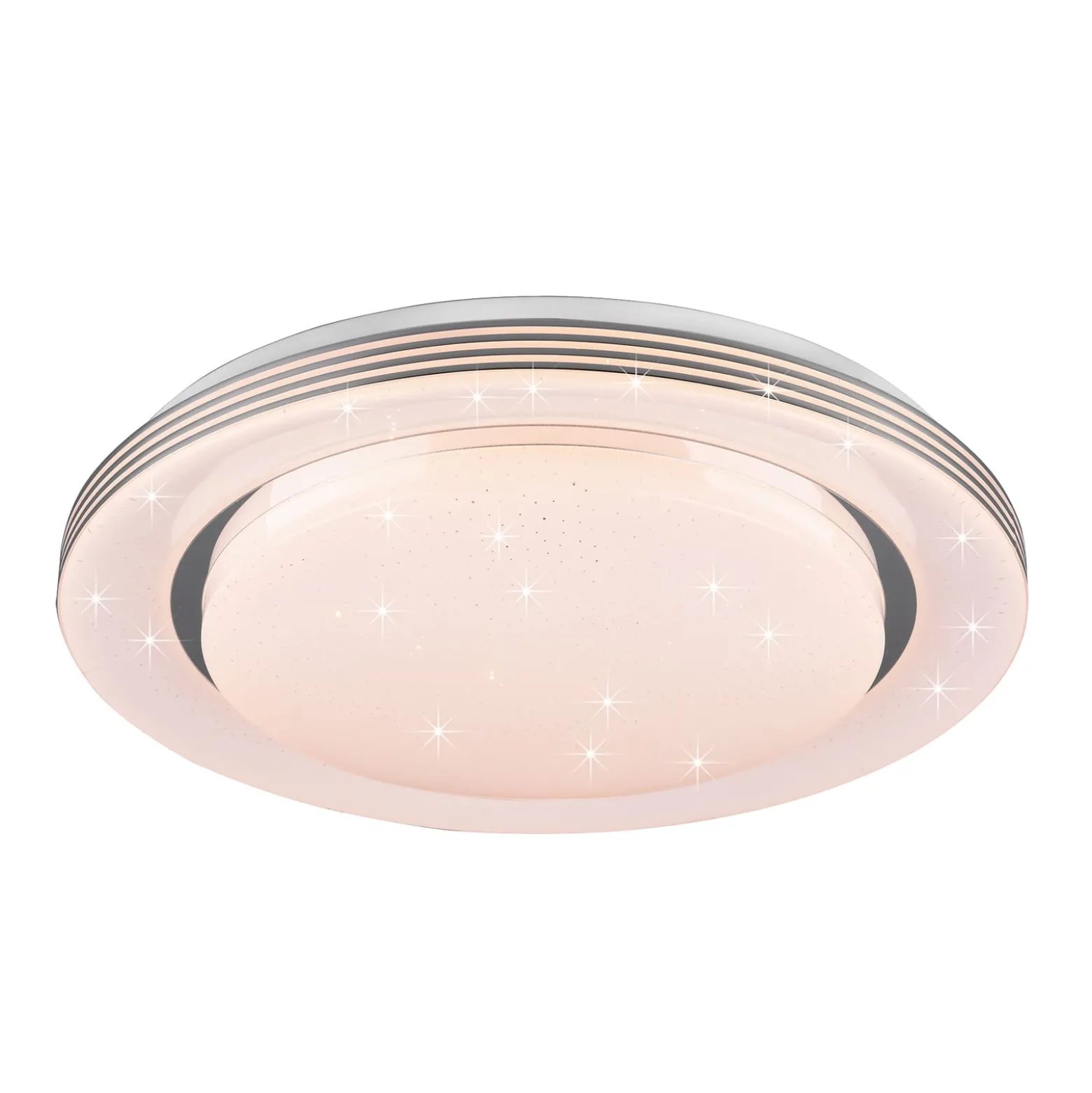LED-Deckenlampe Atria, Ø 48 cm, weiß, Kunststoff, CCT
