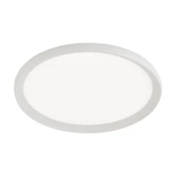 LED-Deckenlampe Kant, Ø 40 cm, weiß, CCT, Metall/Kunststoff