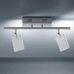 LED-Deckenlampe PURE Mira, diamond, 2-flammig, Remote, CCT