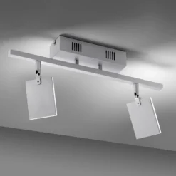 LED-Deckenlampe PURE Mira, diamond, 2-flammig, Remote, CCT