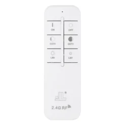 LED-Deckenlampe Rainer, Ø 60 cm, Holzoptik, Metall, CCT