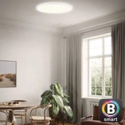 LED-Deckenlampe Slim S dimmbar CCT weiß Ø 45 cm