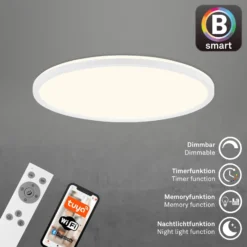 LED-Deckenlampe Slim S dimmbar CCT weiß Ø 45 cm