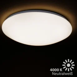 LED-Deckenlampe Vipe, Sternenhimmel-Effekt, 49 cm
