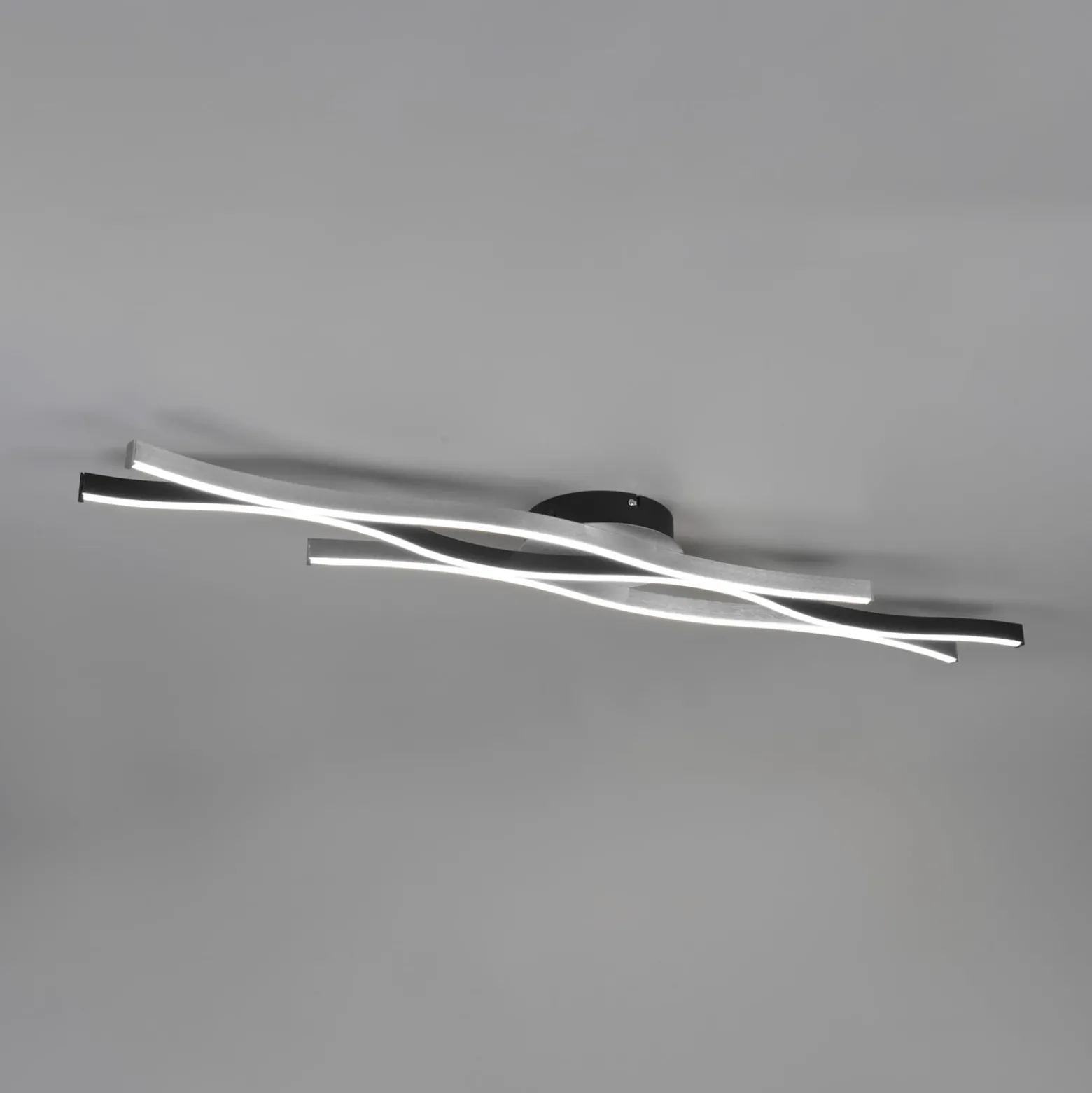 LED-Deckenleuchte Blaze, CCT, dimmbar, aluminium