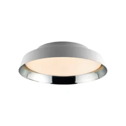 LED-Deckenleuchte Boop! Ø54cm weiß/blau-grau
