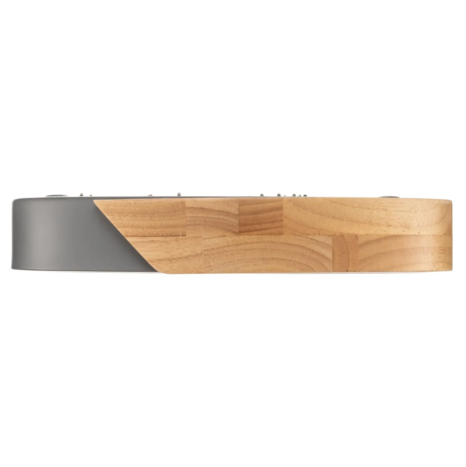 LED-Deckenleuchte Borneo mit Holz-Rahmen
