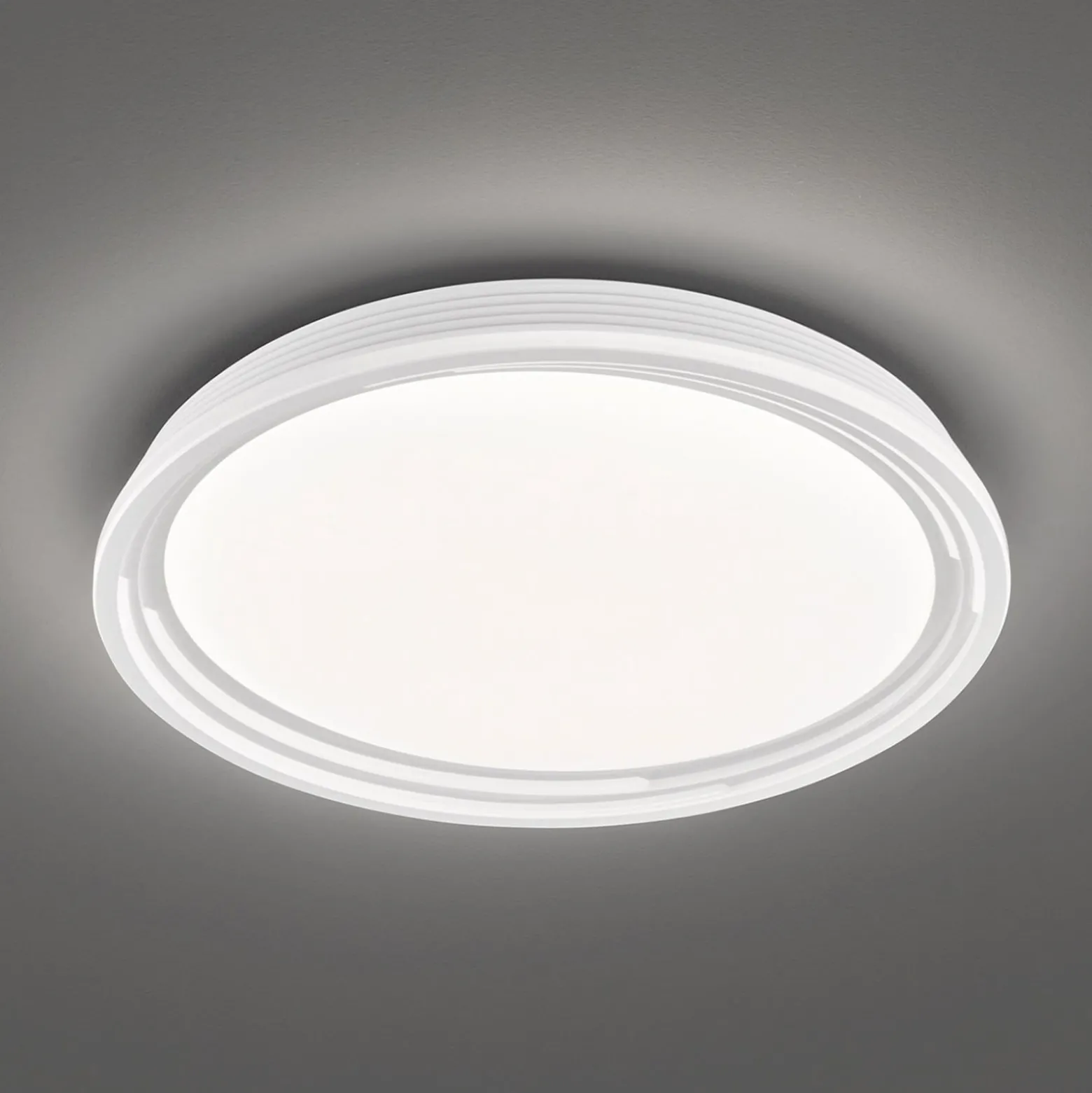 LED-Deckenleuchte Dua, dimmbar, Ø 43 cm