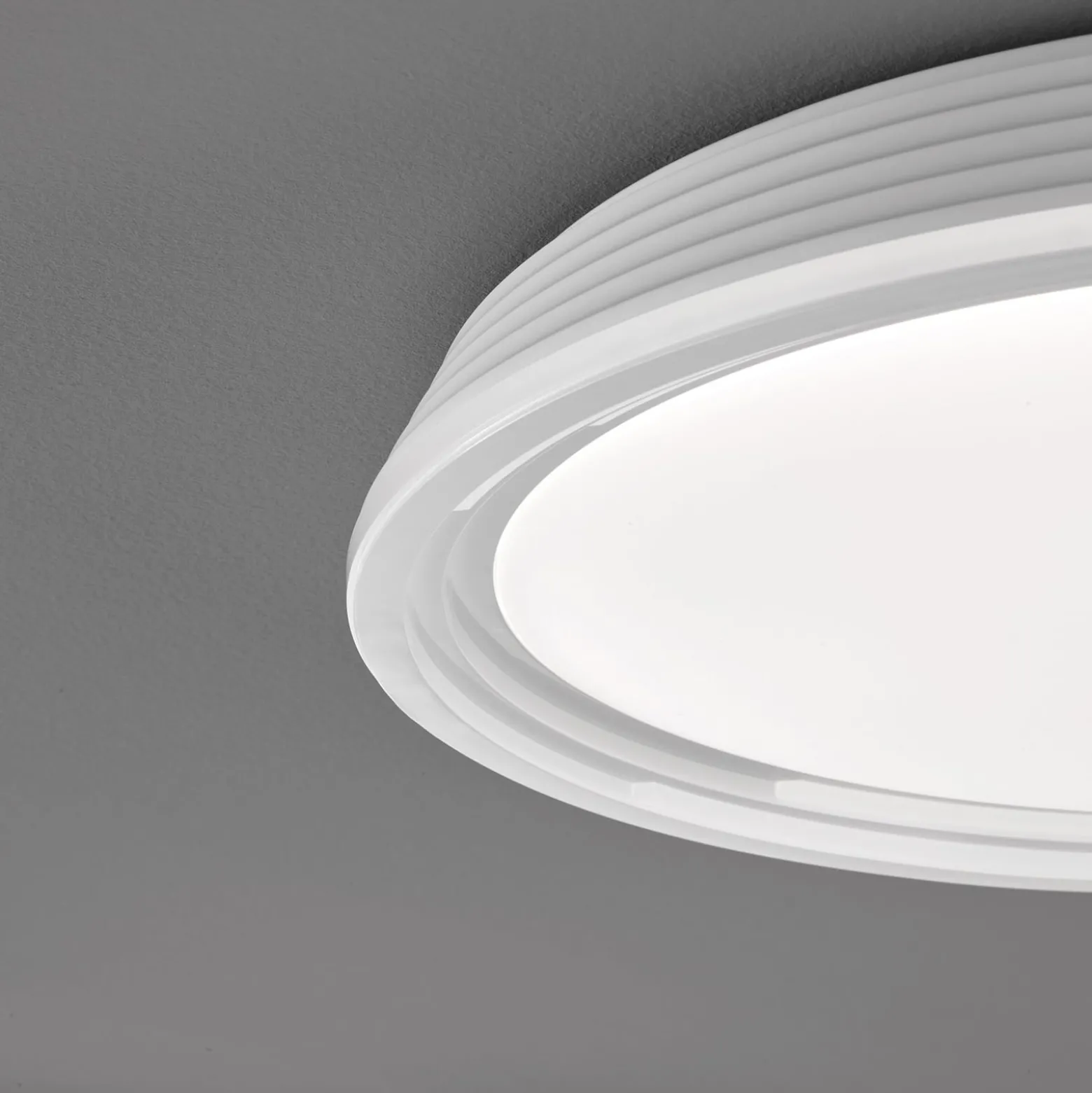 LED-Deckenleuchte Dua, dimmbar, Ø 43 cm