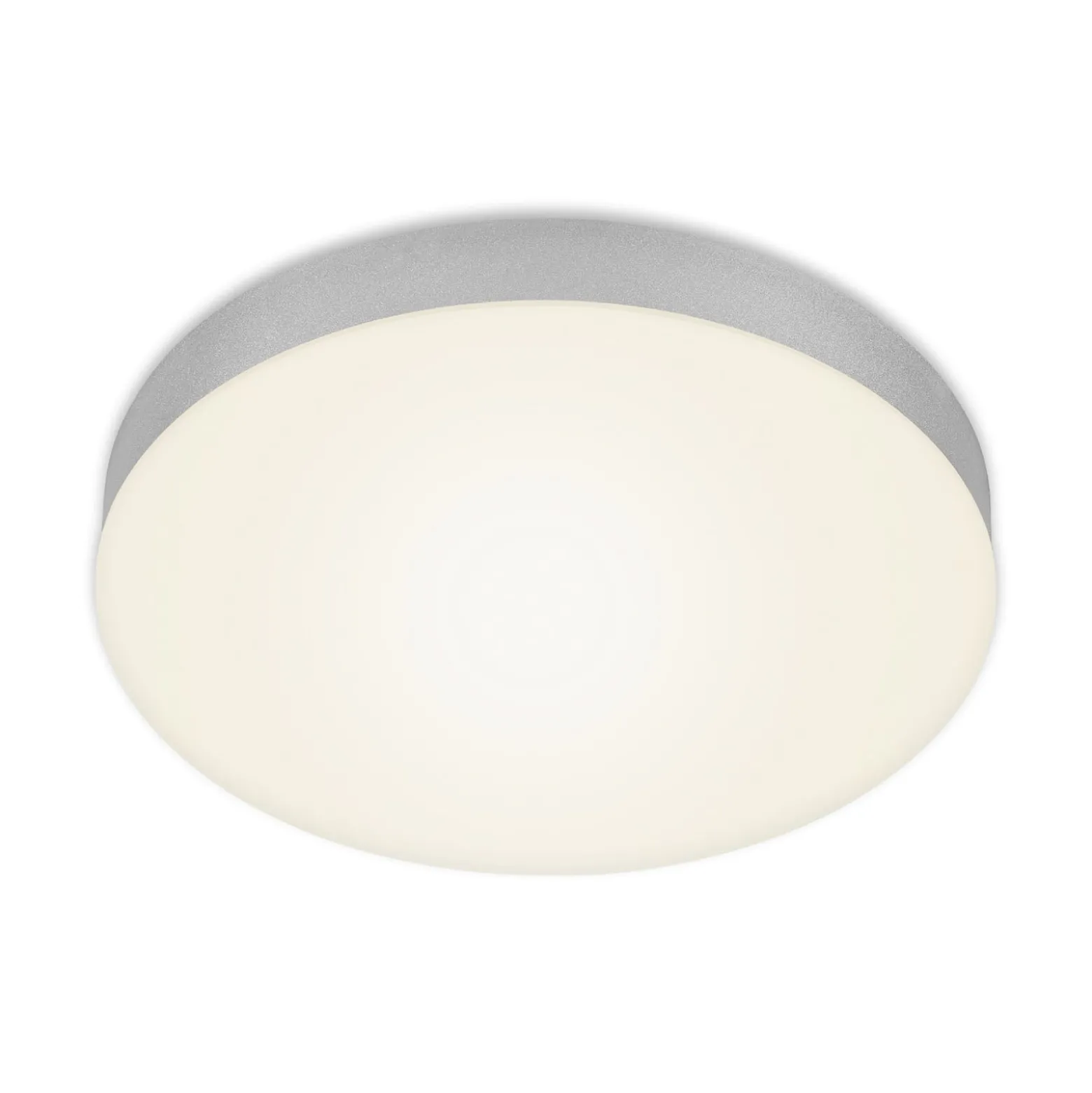 LED-Deckenleuchte Flame, Ø 28,7 cm, silber