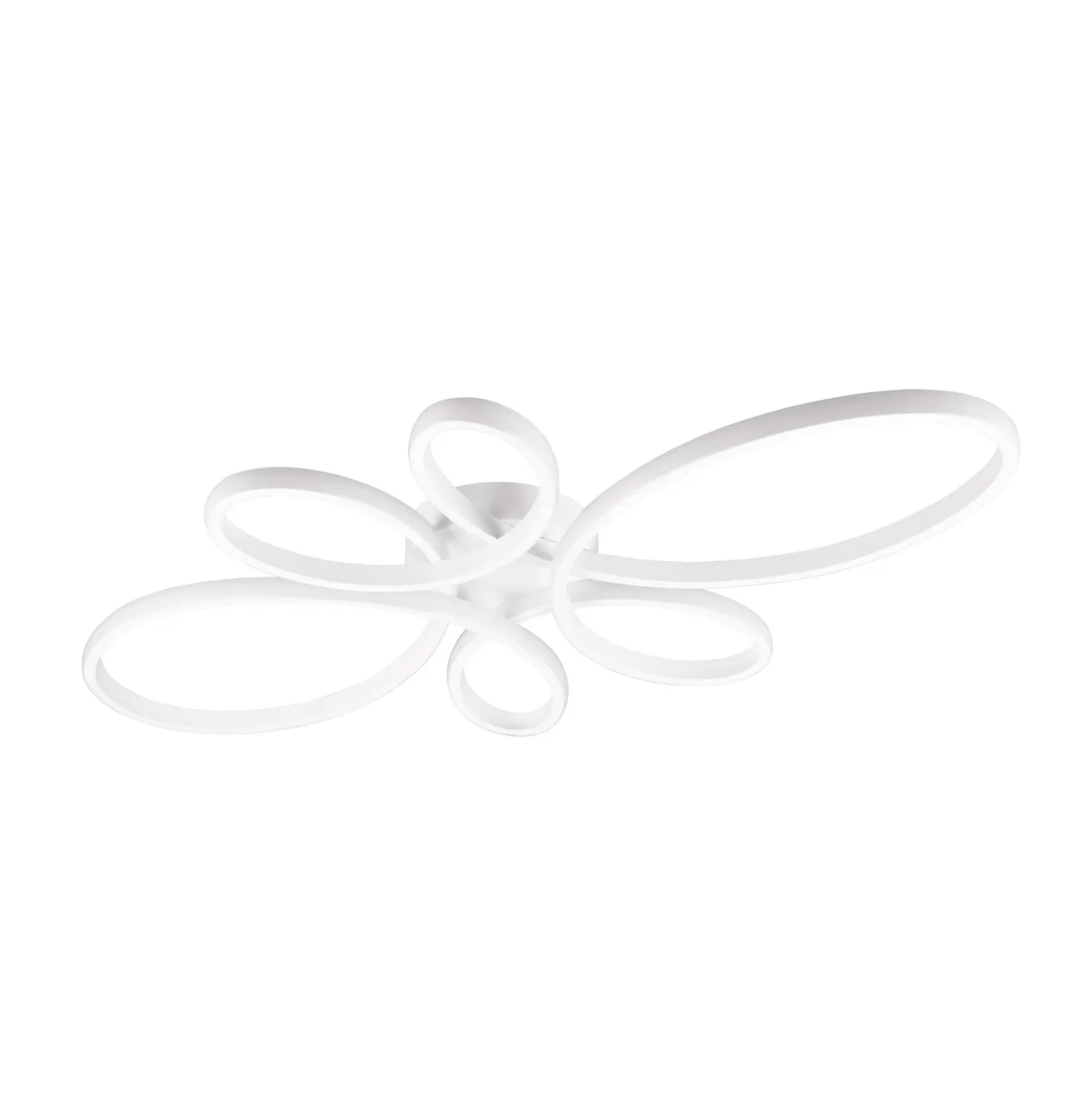 LED-Deckenleuchte Fly, weiß matt, 4.000 K, 83 cm x 45 cm