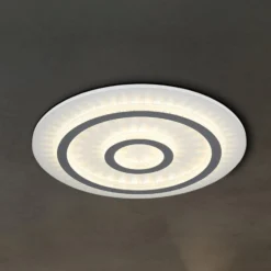 LED-Deckenleuchte Jayden, weiß/anthrazit, CCT, dimmbar