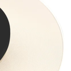 LED-Deckenleuchte Lido, schwarz, Ø 28cm