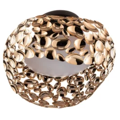 LED-Deckenleuchte Narisa, Ø 46 cm, roségold