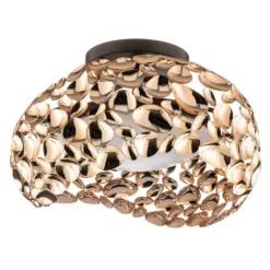 LED-Deckenleuchte Narisa, Ø 46 cm, roségold