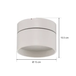 LED-Deckenleuchte Piper, 15 cm