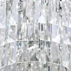 LED-Deckenleuchte Prism, chrom, Ø 35 cm