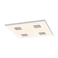 LED-Deckenleuchte PURE Neo, 62 cm, alu, CCT, Fernbedienung