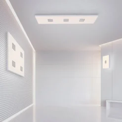 LED-Deckenleuchte PURE Neo, 62 cm, alu, CCT, Fernbedienung
