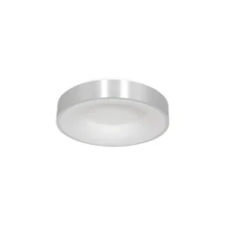LED-Deckenleuchte Ringlede, 2.700 K, Ø 30 cm, silber, Metall