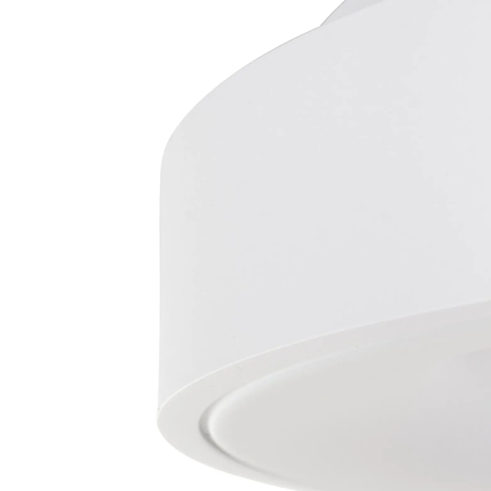 LED-Deckenleuchte Ringlede, 2.700 K, Ø 48 cm, weiß, Metall