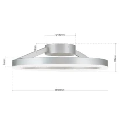 LED-Deckenleuchte Robert Ø 40 cm