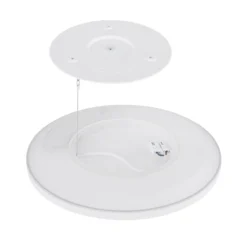 LED-Deckenleuchte Sapana, eckig, dimmbar, weiß
