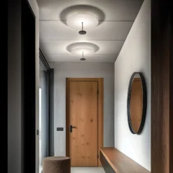 LED-Deckenleuchte Stilo_S, schwarz, Ø 55 cm
