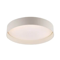 LED-Deckenleuchte TAVOLI, beige, Ø 39 cm, Metall, CCT, dim