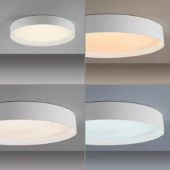 LED-Deckenleuchte TAVOLI, weiß, Ø 49 cm, Metall, CCT, dim