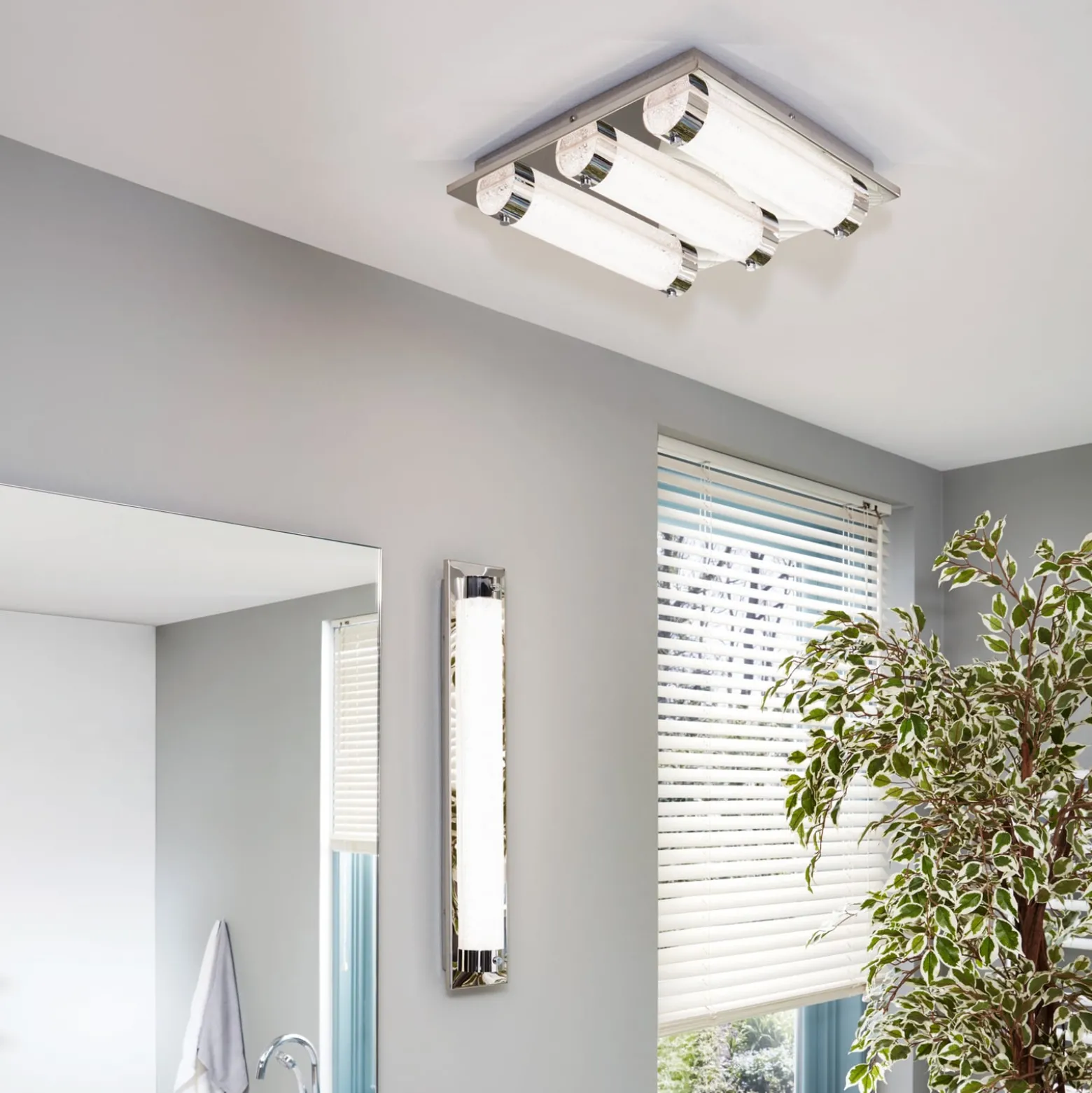 LED-Deckenleuchte Tolorico, 57 cm lang