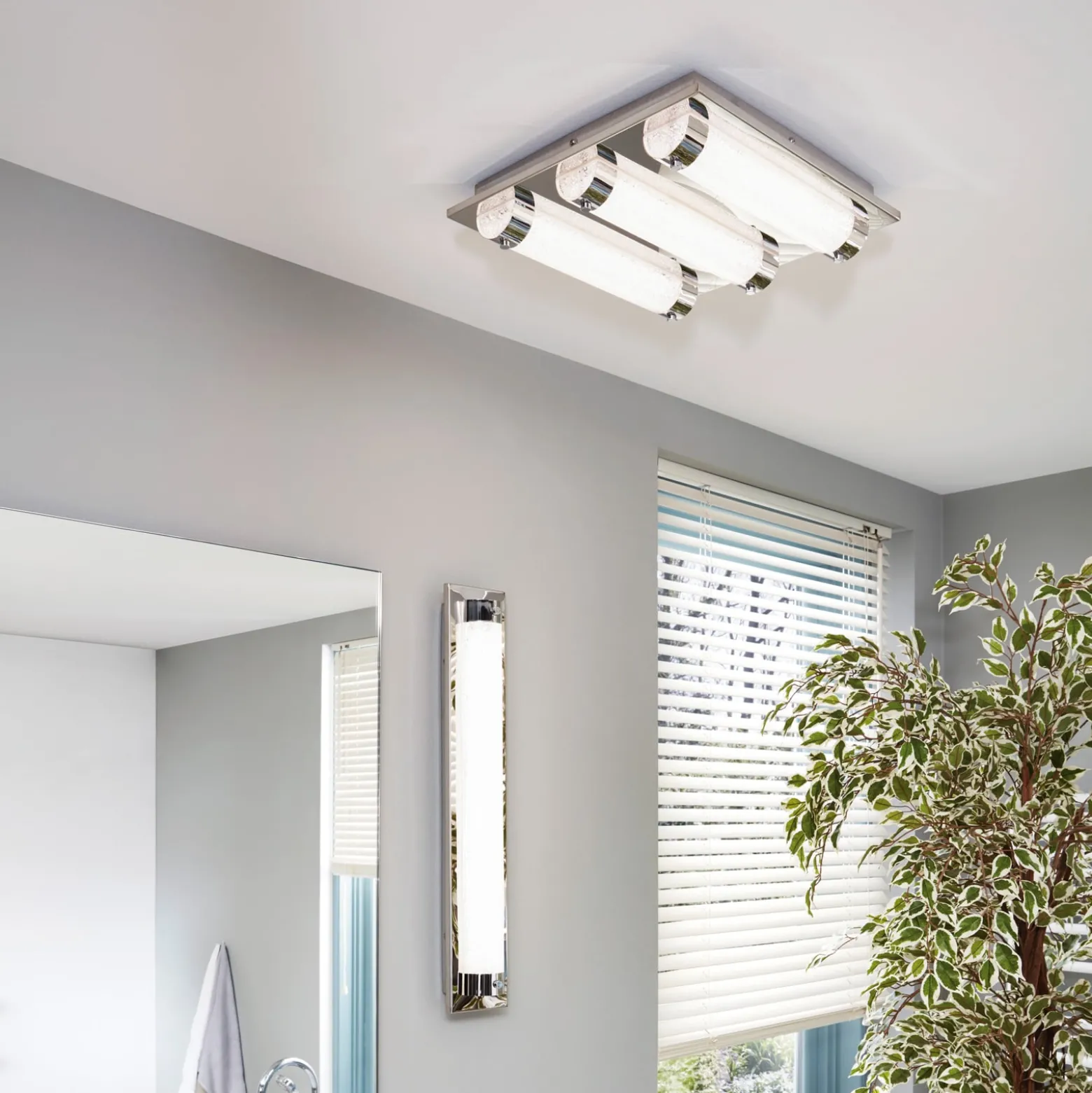 LED-Deckenleuchte Tolorico, 57 cm lang