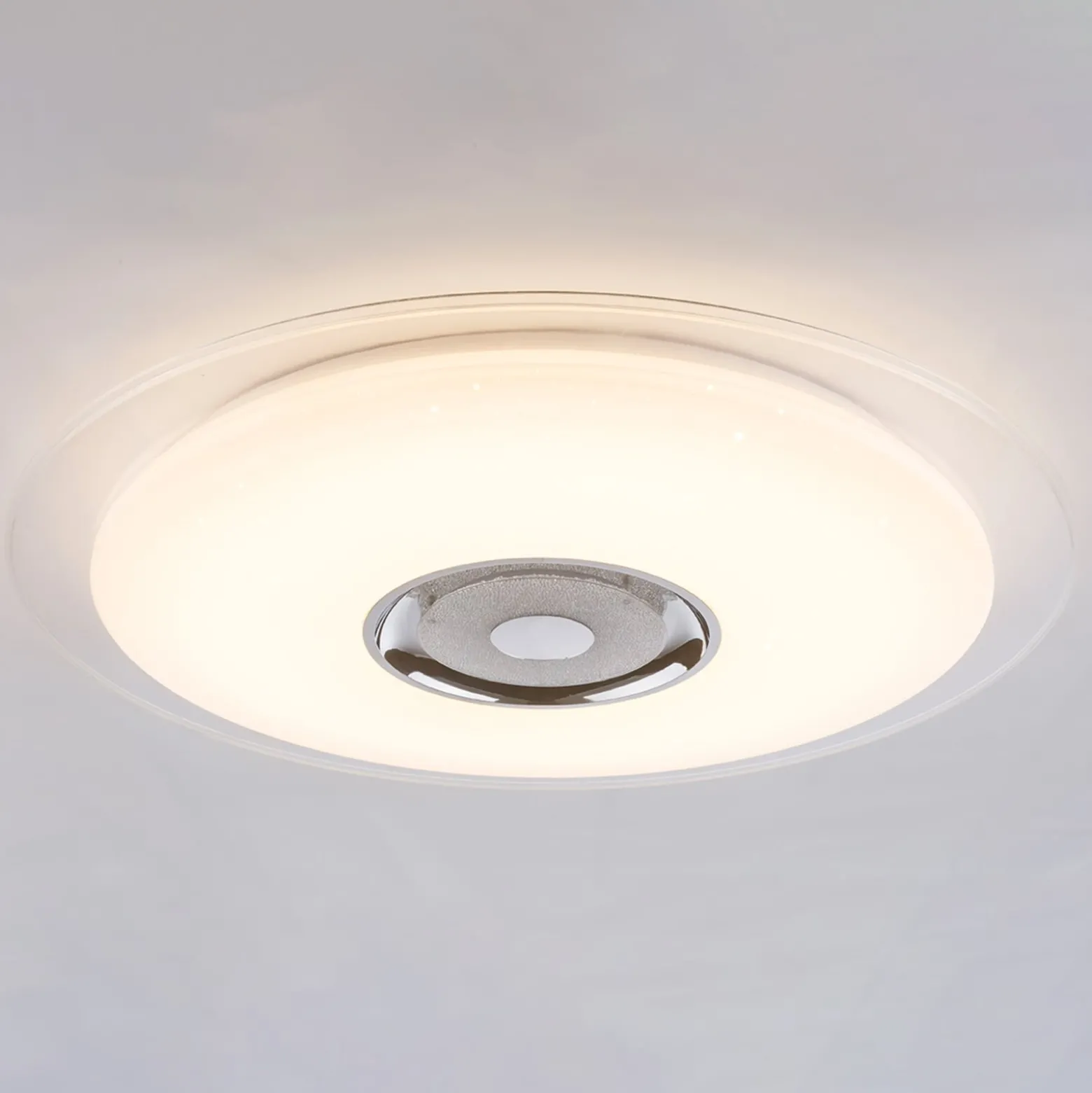 LED-Deckenleuchte Tune RGB mit Lautsprecher Ø 60