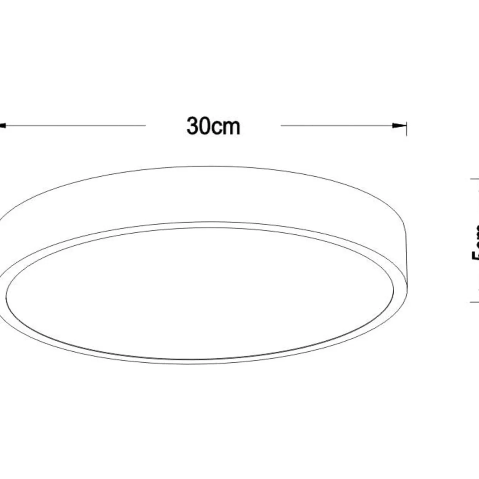 LED-Deckenleuchte Unar, gold matt, Ø 30 cm