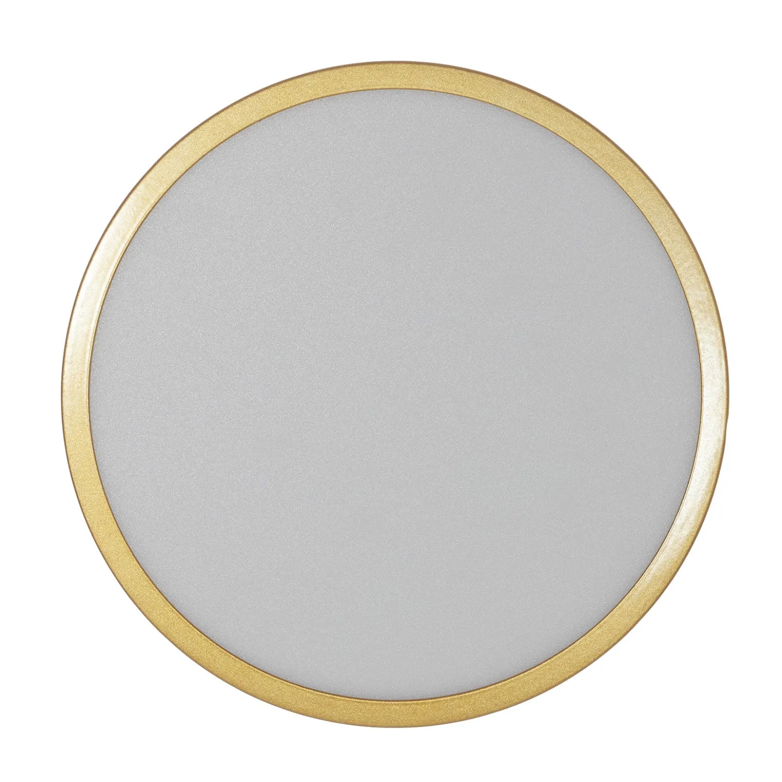 LED-Deckenleuchte Vika, rund, gold matt, Ø 30cm