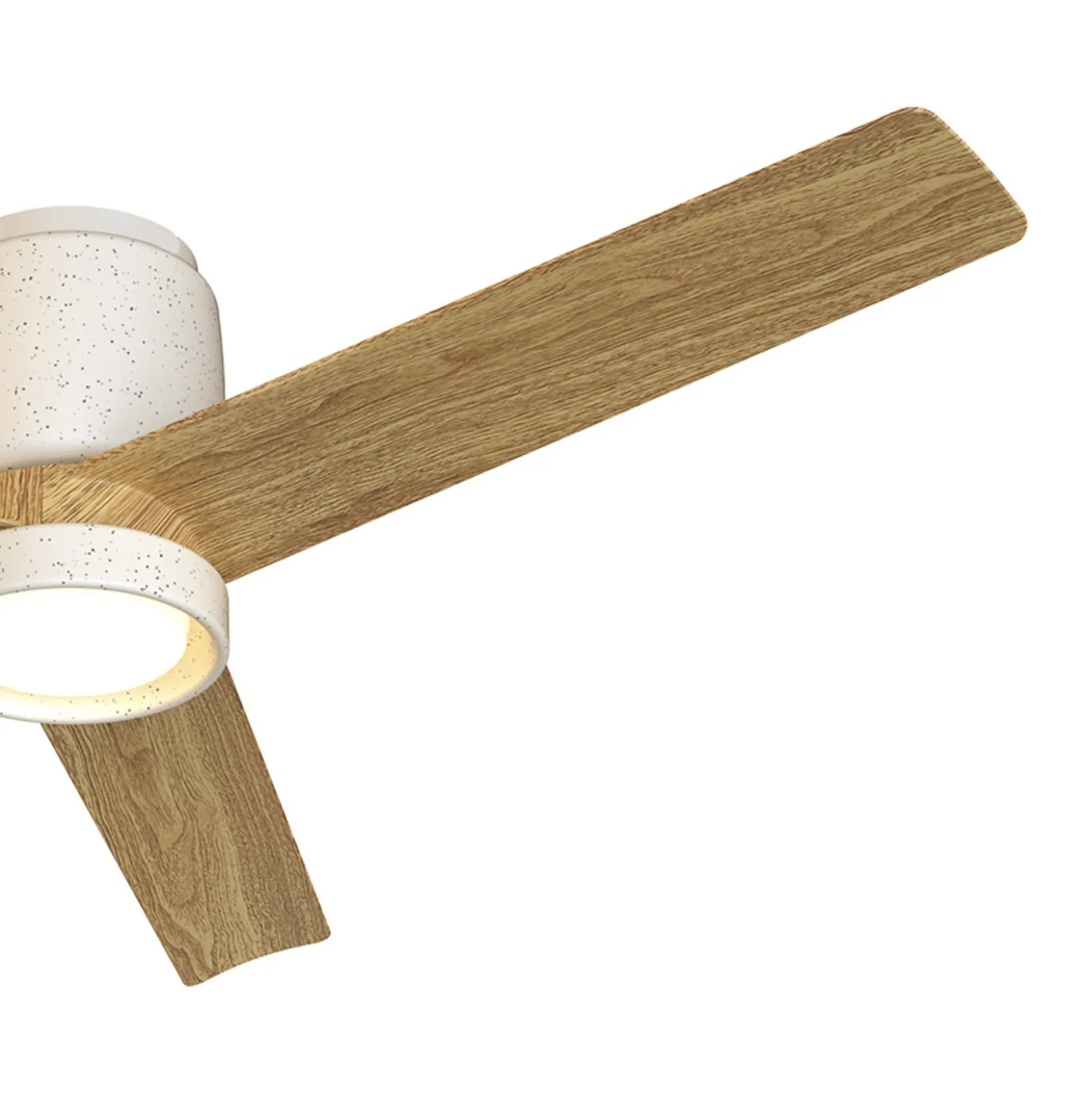 LED-Deckenventilator Ceramica M, weiß, DC, leise, CCT