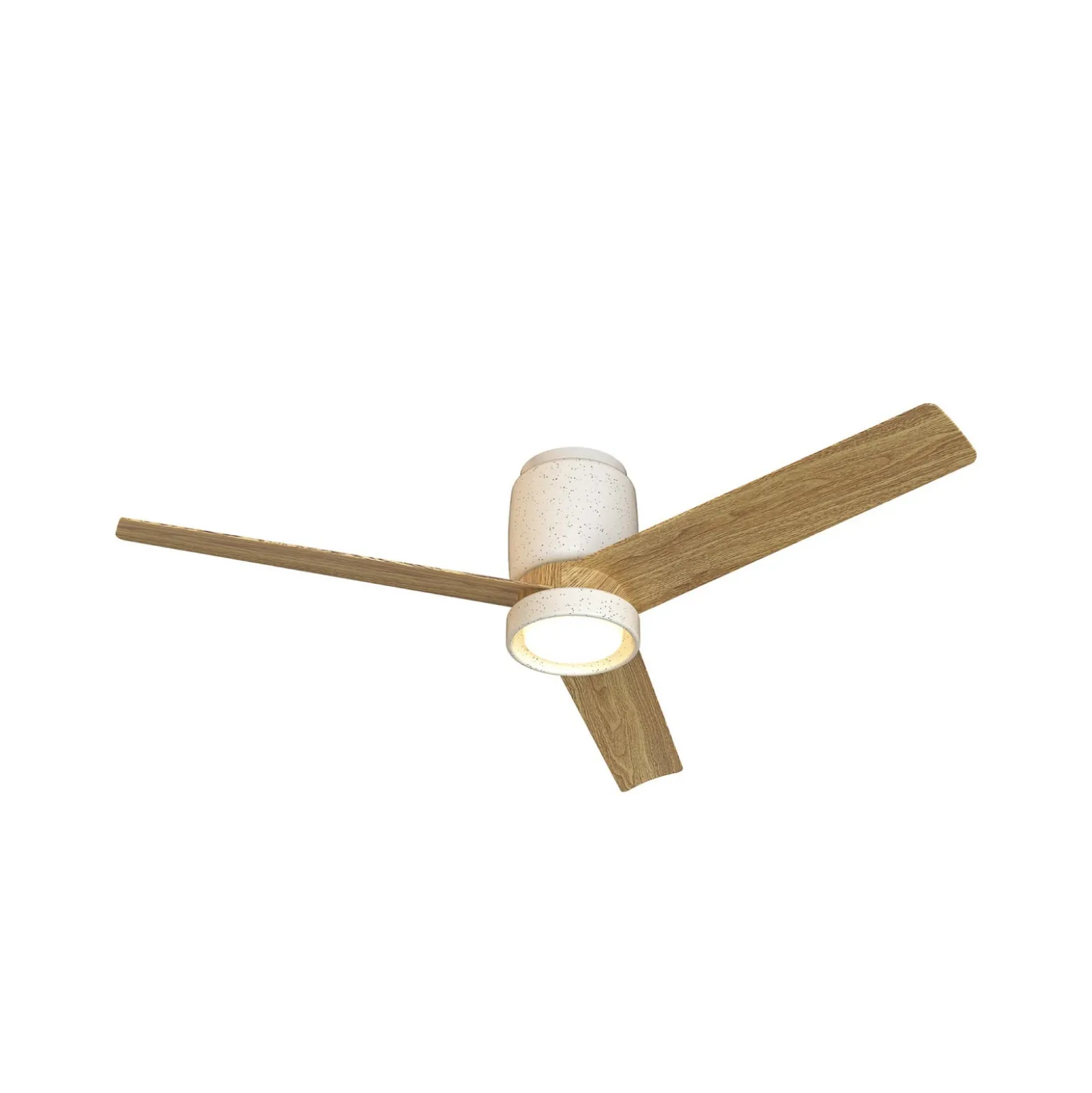 LED-Deckenventilator Ceramica M, weiß, DC, leise, CCT