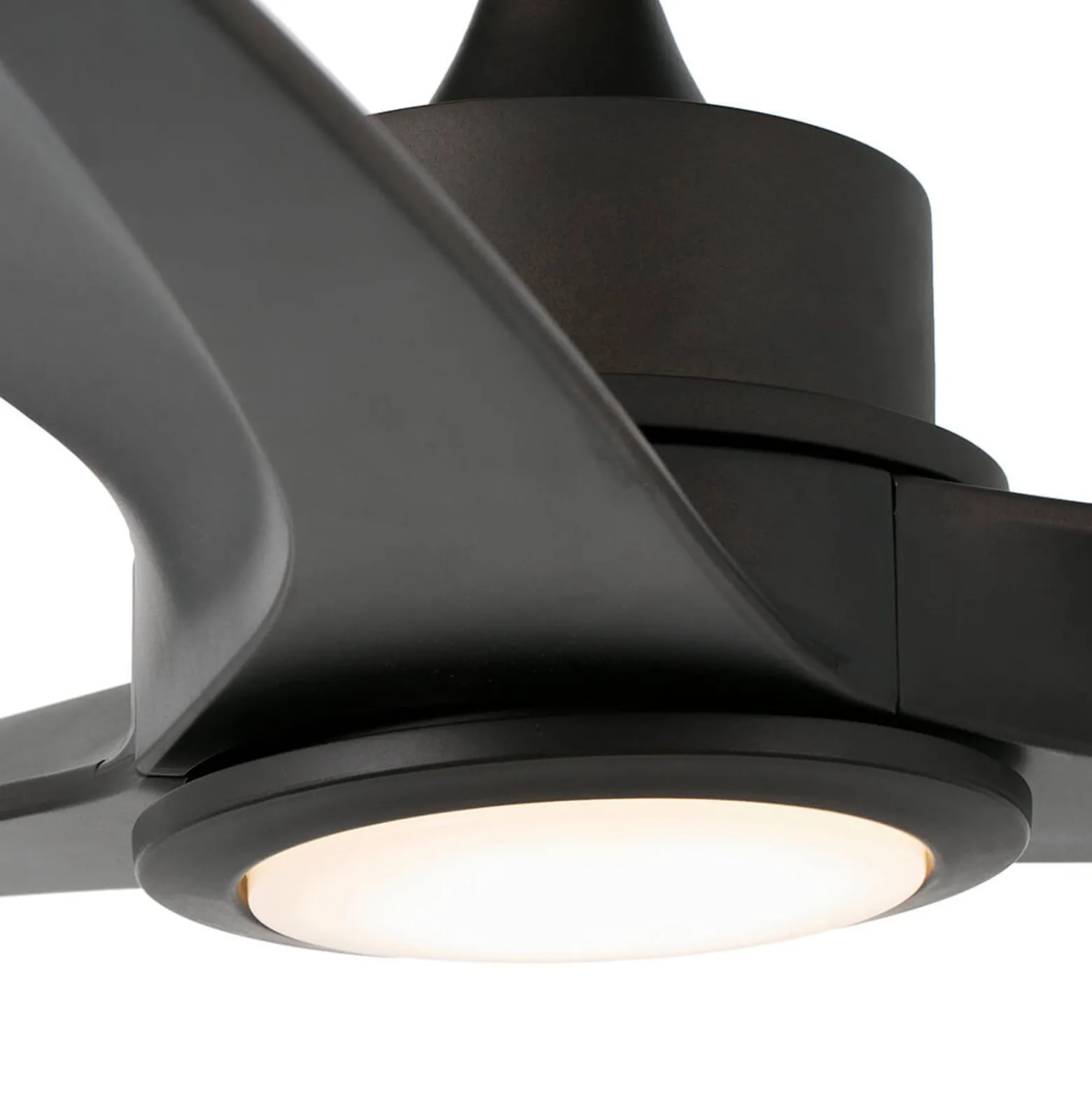 LED-Deckenventilator Tonic, dunkelbraun