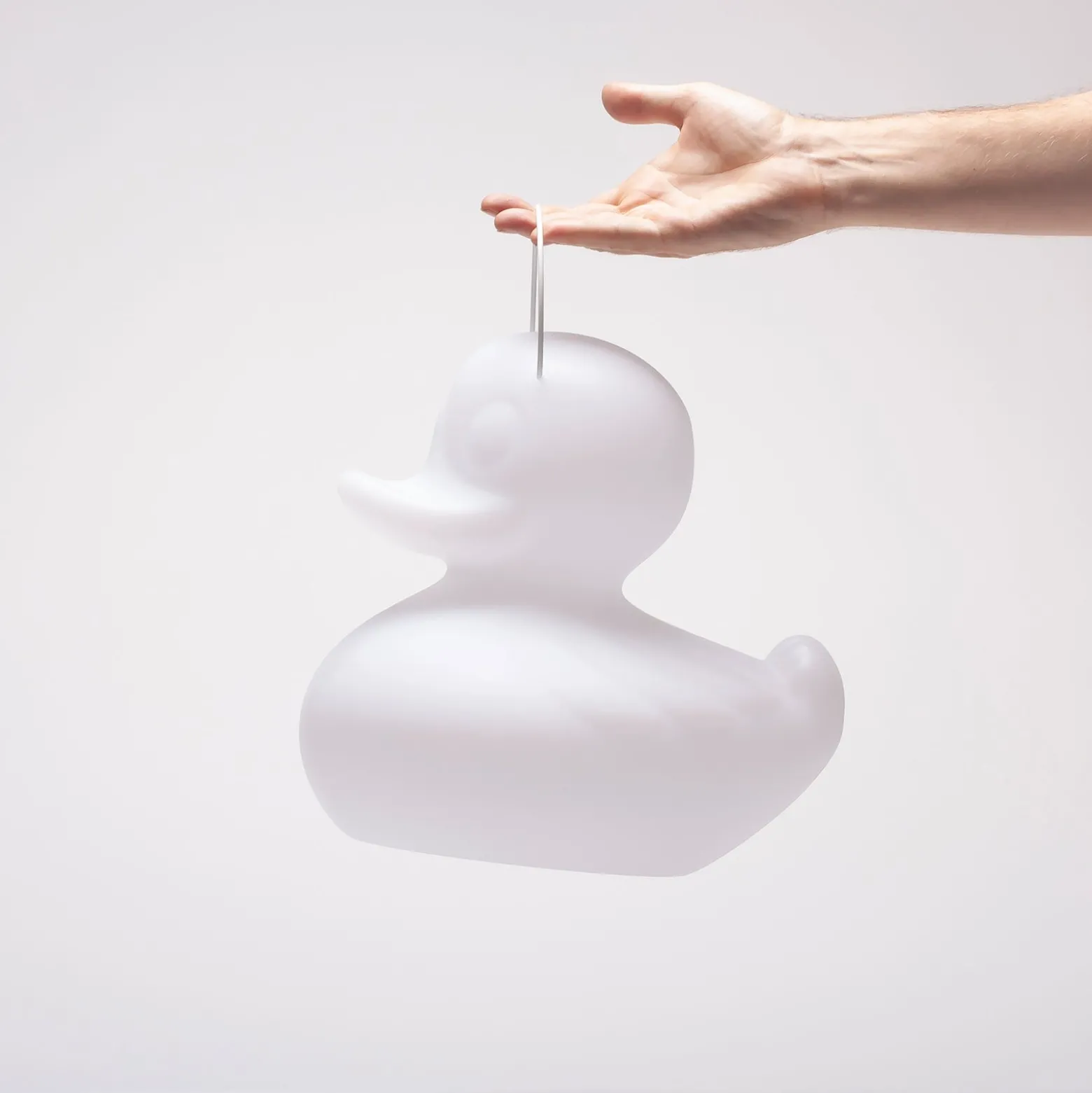 LED-Designleuchte DUCK-DUCK S für außen in Weiß