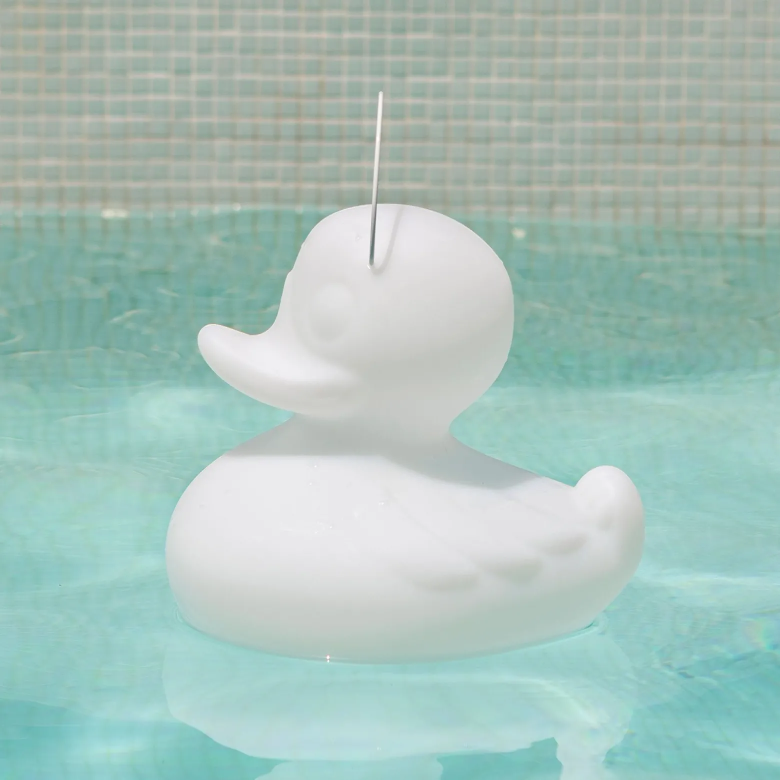 LED-Designleuchte DUCK-DUCK S für außen in Weiß