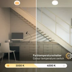 LED-Einbauleuchte 7609 3.000K/4.000K Ø 17 cm