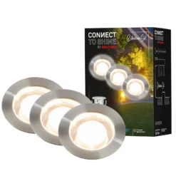 LED-Einbauspot 3915032 IP67 12V 3x-Ergänzung 4,5cm Edelstahl