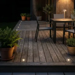 LED-Einbauspot 3914032 IP67 12V 3xStarterset 4,5cm Edelstahl
