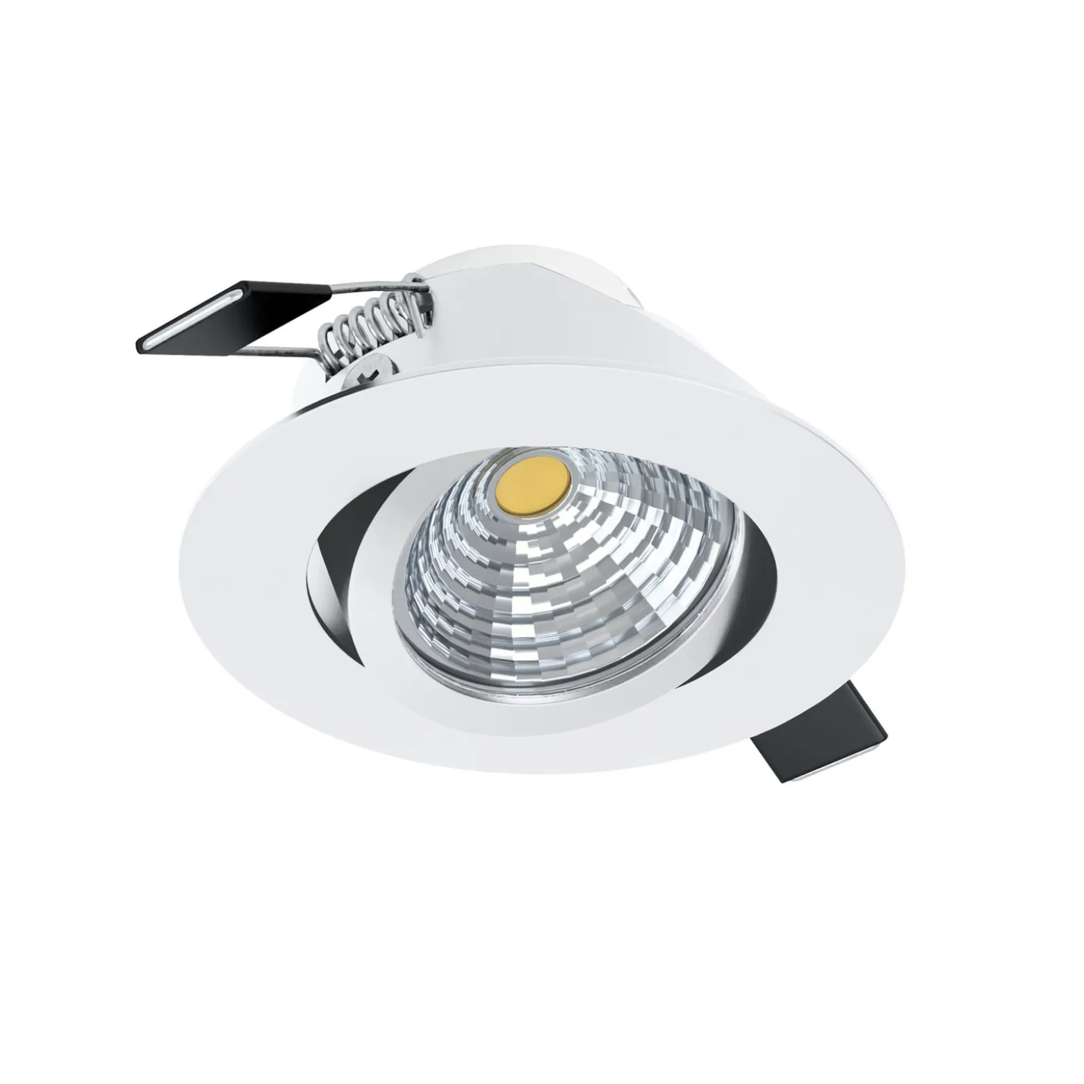 LED-Einbauspot Saliceto rund drehbar 4.000K weiß
