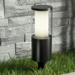 LED-Erdspießleuchte Carlo in Schwarz 25cm 3,5W CCT