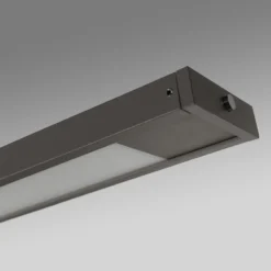 LED-Hängeleuchte Marlo, grau, Länge 120 cm, CCT, Touchdimmer