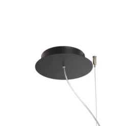 LED-Hängeleuchte Rio 110 waagerecht 3.000K schwarz