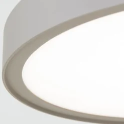 LED-Hängeleuchte Teide, khaki, einflammig, Metall, 2.700 K