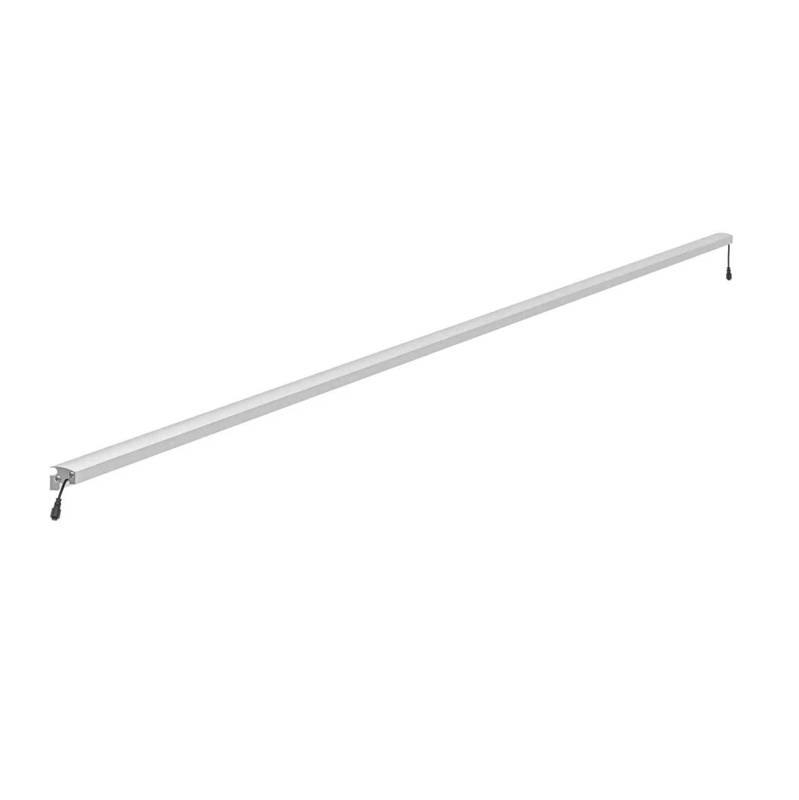 LED-Leuchtleiste, DSM-Zäune, Alu, 196cm, silber