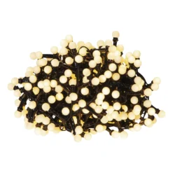 LED-Lichterkette Berry Mini mit Timerfunktion weiß